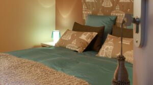 chambre bleue